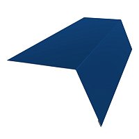 Планка карнизная широкая 100х85 Сатин 0,5 мм Ral 5005