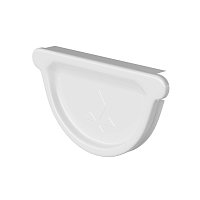 Заглушка универсальная 125/90 PU Ral 9003