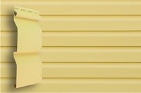 Сайдинг D4 Корабельный брус слим Classic Standart Золотой песок