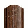 МеталлПрофиль: Штакетник Ellipse-O Ecosteel Матовый двухсторонний 0,5 мм