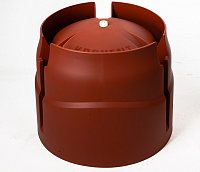 Колпак кровельный HupCap New 110 Красно-коричневый (RR29)
