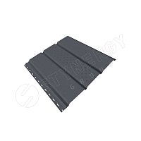 Софит центр. перфорация Graphite45 0,45 мм Ral 7024