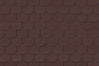 Гибкая черепица Фемили Лайт Готик Коричневый с оттенением