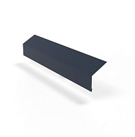 Карнизная планка S23 100х65х2000мм Ре 0,5 мм Ral 7024