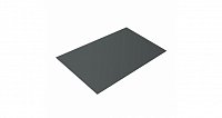 Плоский лист шириной 1250 мм Pe 0,45мм Ral 7005