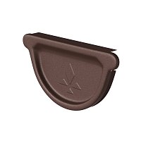 Заглушка универсальная 150/100 PU Matt Ral 8017