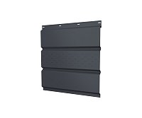 Софит центр. перфорация Rooftop Бархат 0,5 мм Ral 7024