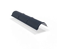 Планка конька полукруглого L=1,97м Ре Matt 0,45 мм Ral 7024