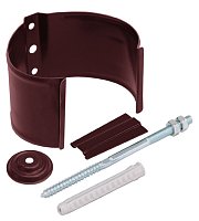 Держатель трубы (кирпич) 125/90 Rooftop dRain Ral 3005