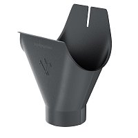 Воронка желоба 150/100 PU Matt Ral 7024