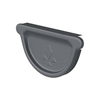 Заглушка универсальная 150/100 PU Matt Ral 7024