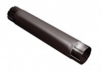 Труба водосточная 150/100 Rooftop dRain 1 м Ral 8017