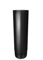 Труба водосточная 125/90 Rooftop dRain 3 м Ral 9005