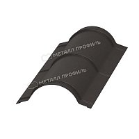 Планка конька круглого R110 Viking E 0,5 мм RR 32