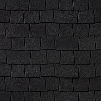 Гибкая черепица Timber Черное дерево