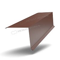 Планка торцевая 95х120 Norman 0,5 мм Ral 8017