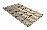 Металлочерепица Камея Satin 0,5 мм Ral 1015