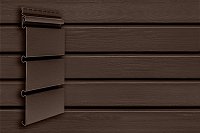Архитектурный сайдинг Планкен Темный дуб
