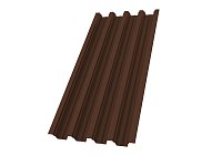 Профнастил Н75 Pe 0,7 мм Ral 8017