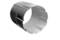 Соединитель трубы 150/100 Rooftop dRain Ral 9003