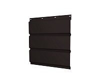 Софит без перфорации Satin 0,5 мм Ral 9005