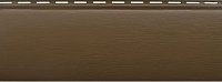 Сайдинг Blockhouse акриловый BH-01 однопереломный Орех тёмный
