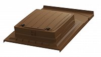 Кровельный люк Uniroof Коричневый