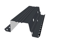 Планка опорная фальц PRO 0,35 м Ral 7024