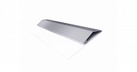 Планка стартово-финишная Блок-хаус/ЭкоБрус Drap 0,45 мм, длина 2 м. Ral 7004