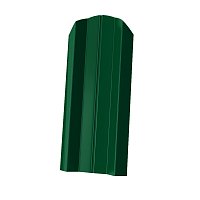 Штакетник Стандарт М-образный фигурный 1800х100 мм Ral 6005