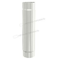 Труба водосточная Foramina D=100мм L=1м PUR Ral 9010