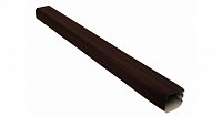 Труба прямоугольная Vortex Pe 3м Ral 8017