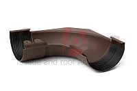 Угол желоба внутренний 90° 125/90 MATT Ral 8017