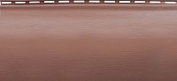 Сайдинг Blockhouse акриловый BH-01 однопереломный Красно-коричневый