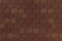 Гибкая черепица Фемили Лайт Готик Терракота