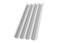 Профнастил Н75 Полиэстер 0,7 мм Ral 9003