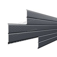 Софит Lбрус с перфорацией Purman 0,5 мм Ral 7024