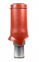 Выход вентиляции Pipe-VT IS 125/изол./500 Красно-коричневый (RR29)