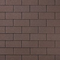 Гибкая черепица Brick Коричневый