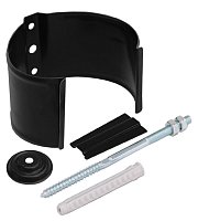 Держатель трубы (кирпич) 125/90 Rooftop dRain Ral 9005