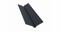 Ендова верхняя 115х30х115 Satin Matt 0,5мм Ral 7024