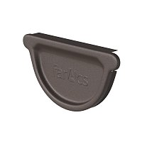 Заглушка желоба универсальная 150/100 MATT RR 32