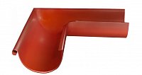 Угол желоба внешний 90 гр.125/90 Rooftop dRain Ral 8004