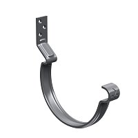 Крюк желоба короткий 125/90 PU Ral 7024
