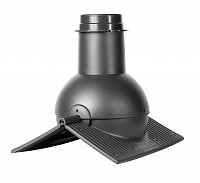Коньковый элемент Pipe-Cone Серый (RAL 7024)