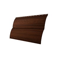 Сайдинг Блок-хаус new Print Elite 0,45 мм Choco Wood