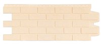 Фасадная панель Состаренный кирпич Classic Бежевый
