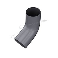 Колено сливное D=100 мм Foramina Freeze Matt Grey