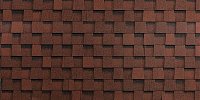 Многослойная черепица Shinglas Фазенда Красный