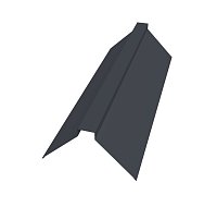 Конек плоский 150х40х150 ПурПро 0,5 мм Ral 7024